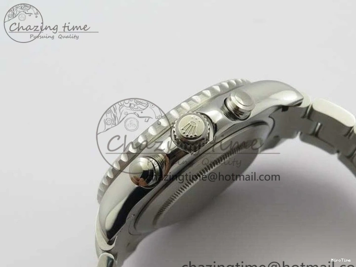 MiroTime 1218 Breathable YachtMaster II 116689 SS JF 1:1 Best Edition White Dial Blue On SS Bracelet A 3578